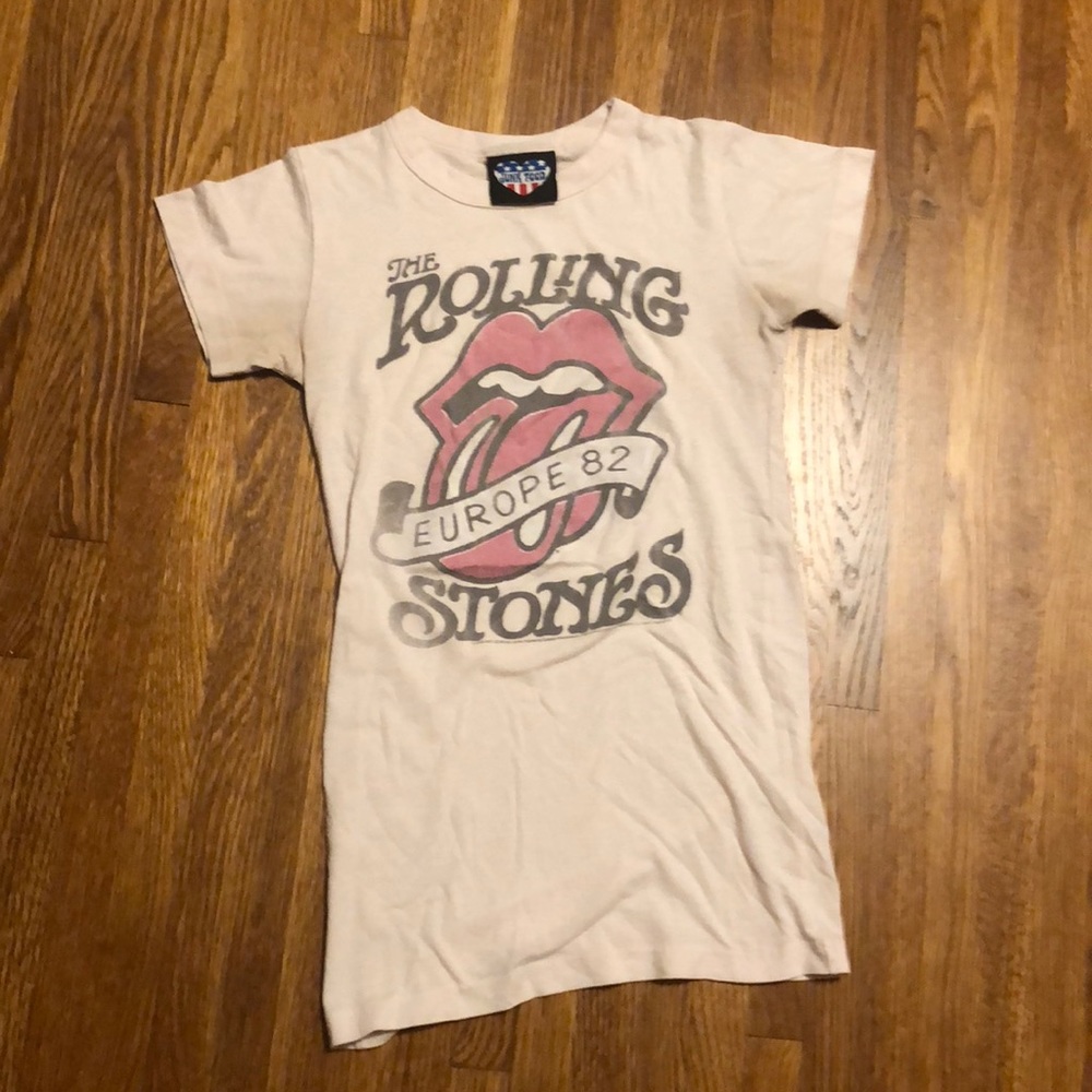 Rolling Stones junk food tee